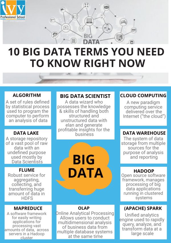 Big Data Terms - Ivy Pro School