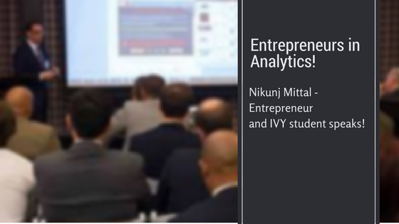 Entrepreneurs in Analytics - Ivy Pro School
