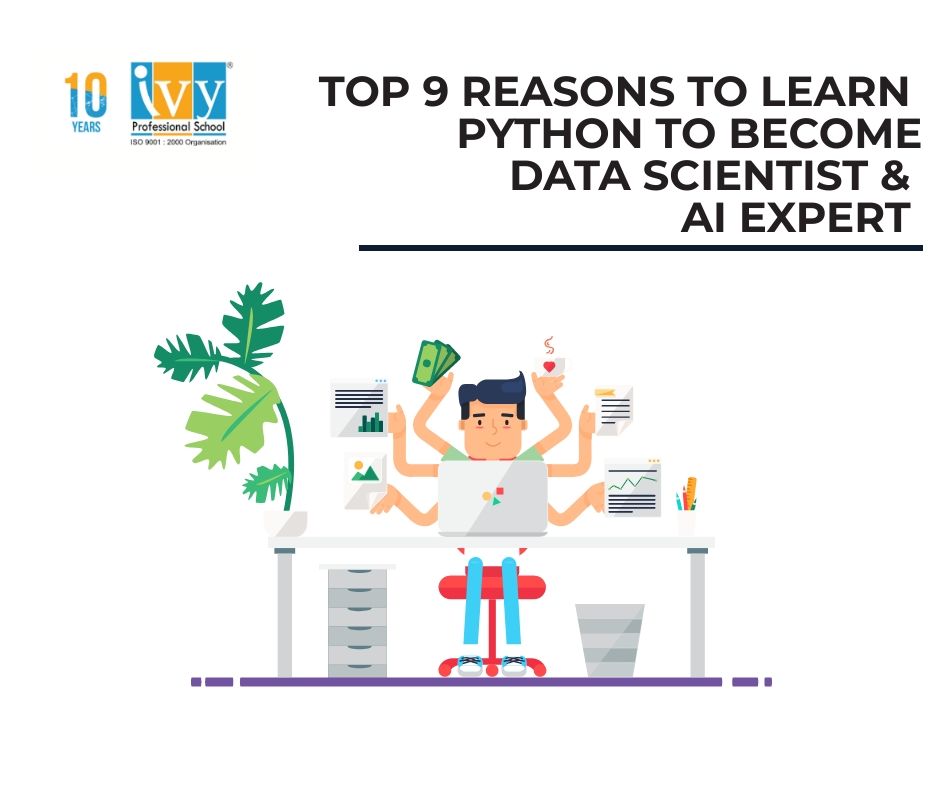 python to become a data scientist - Ivy Pro School