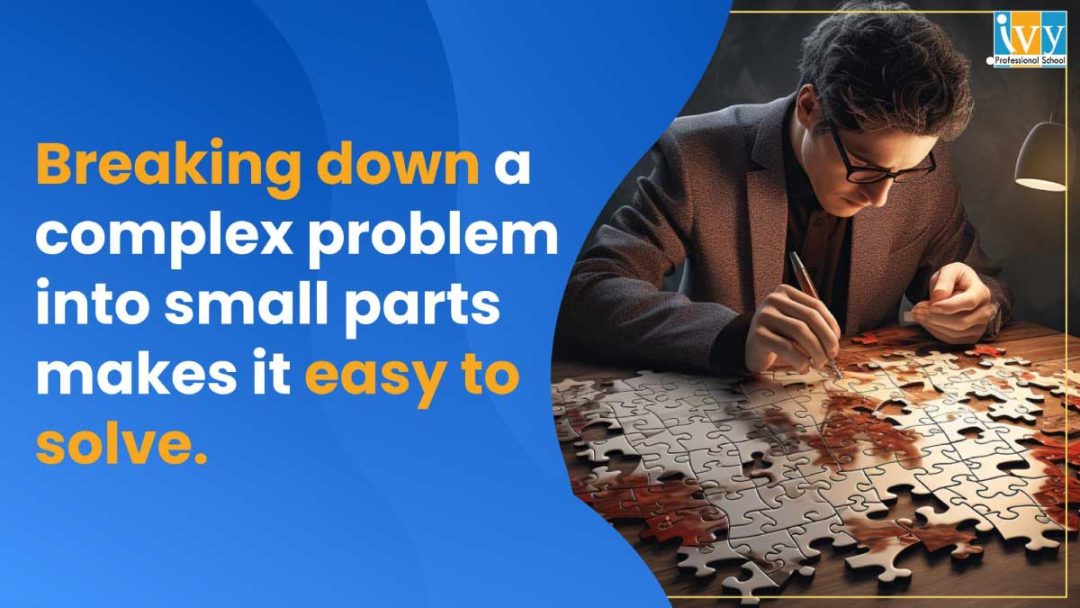 Tips to solve guesstimate: Break down a complex problem into small parts makes it easy to solve.