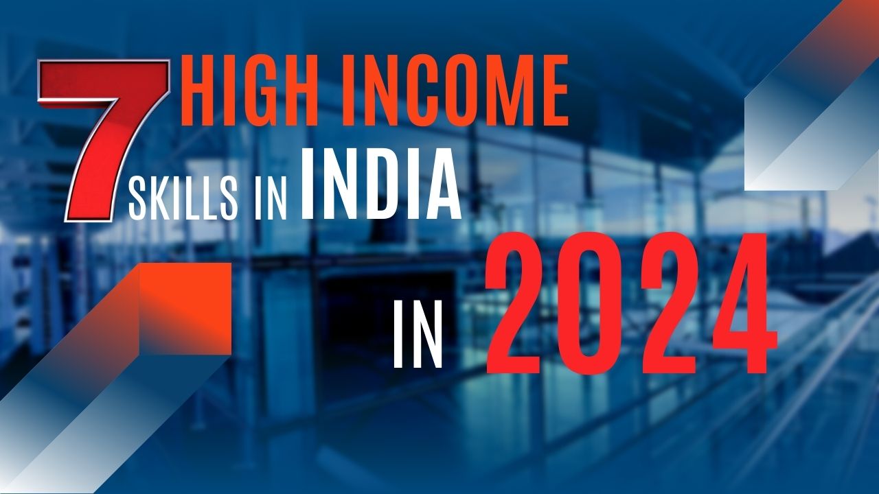 List of high-income skills in India in 2024