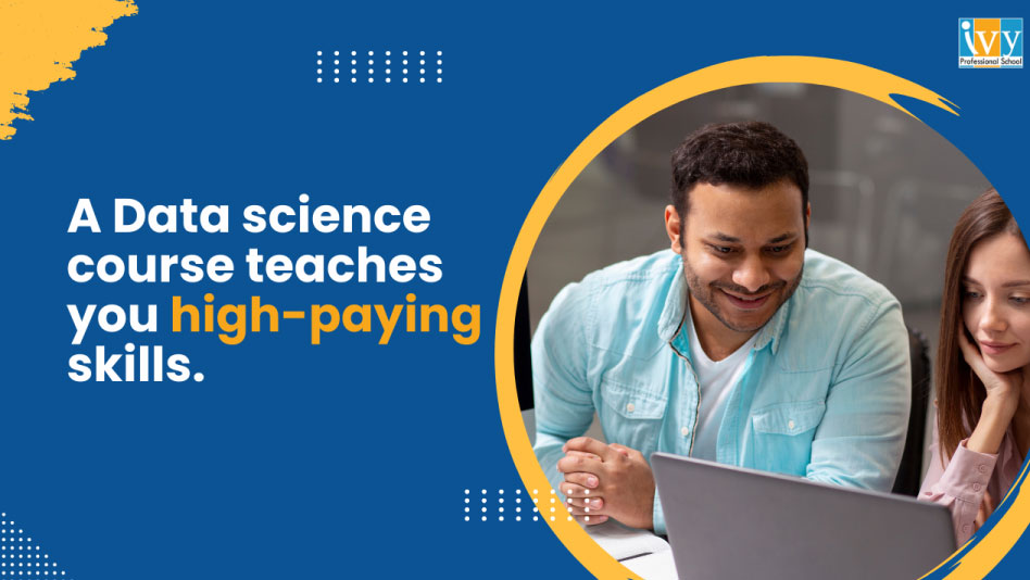 A course teaches you high-paying skills.